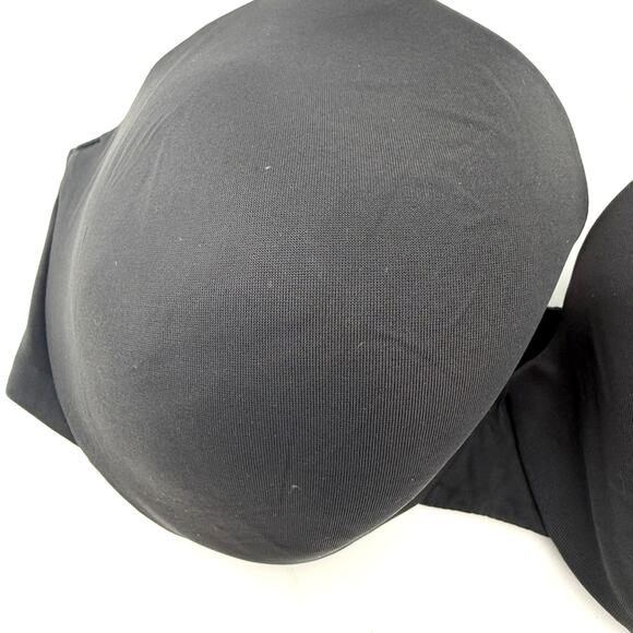 Skims Smoothing Intimates Full Coverage Lightly Lined Bra Black Onyx NWT 32DD - Picture 2 of 4